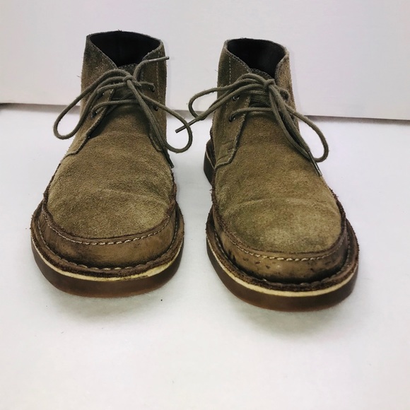 Clark’s Green Suede Boots - Picture 8 of 8